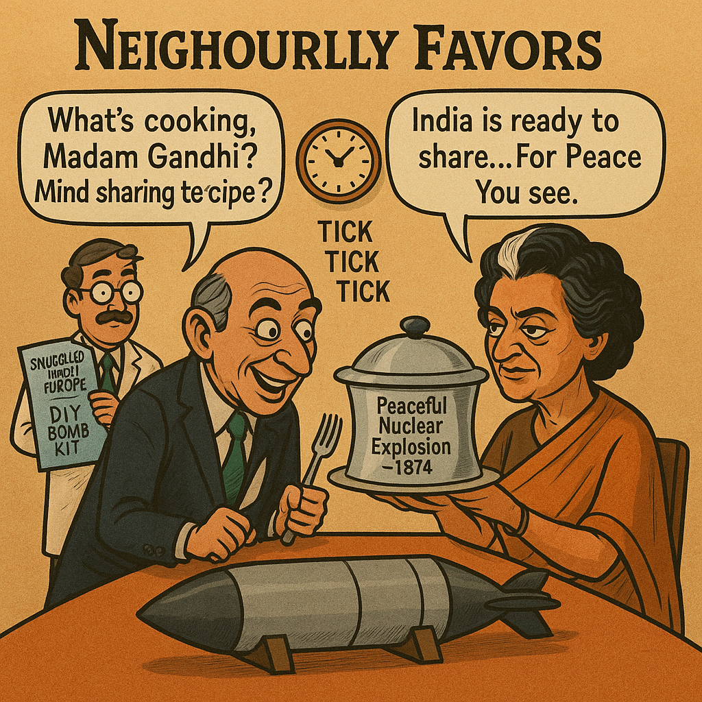 Did Indira Gandhi Really Offer Nuclear Technology to Pakistan?