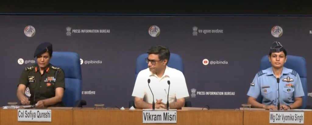 Operation Sindoor Briefing: India’s Surgical Strike on Pakistan Terror Camps Explained