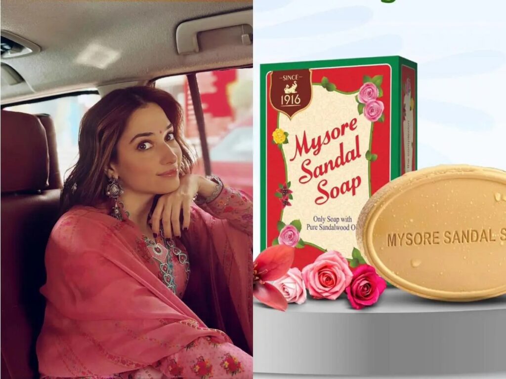 Tamannaah Bhatia’s ₹6.2 Crore Deal with Mysore Sandal Soap Sparks Kannada Backlash