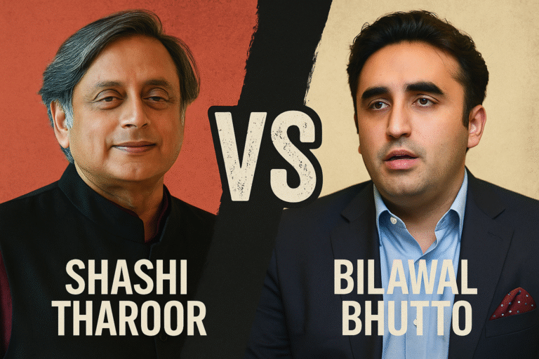 Shashi Tharoor vs Bilawal Bhutto Diplomacy Face-Off