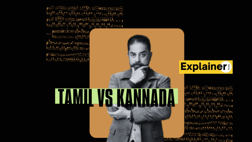 “Kamal Haasan Sparks Linguistic Row: Tamil vs Kannada Controversy Explained
