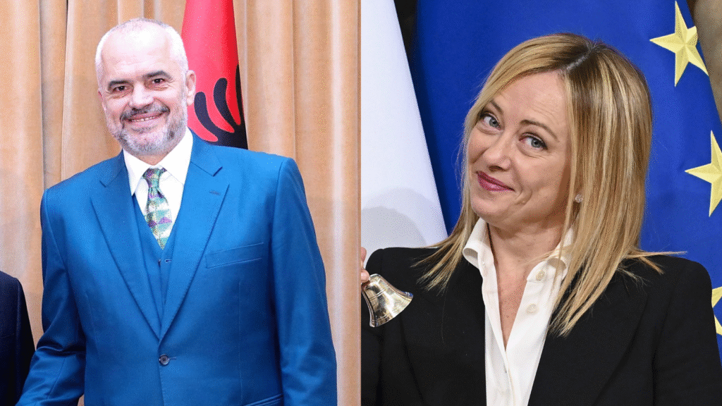 Why Did Albanian PM Edi Rama Kneel Before Giorgia Meloni? European Summit Gesture Explained