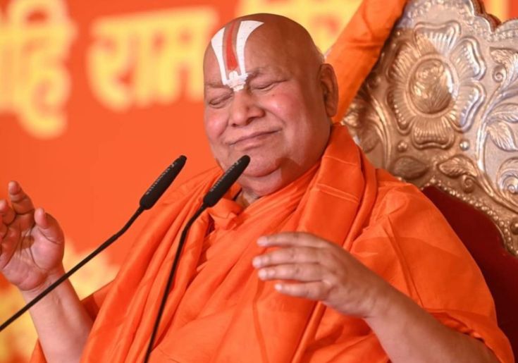 “PoK as Guru Dakshina”: Jagadguru Rambhadracharya’s Remark to Army Chief Sparks Symbolic Discourse