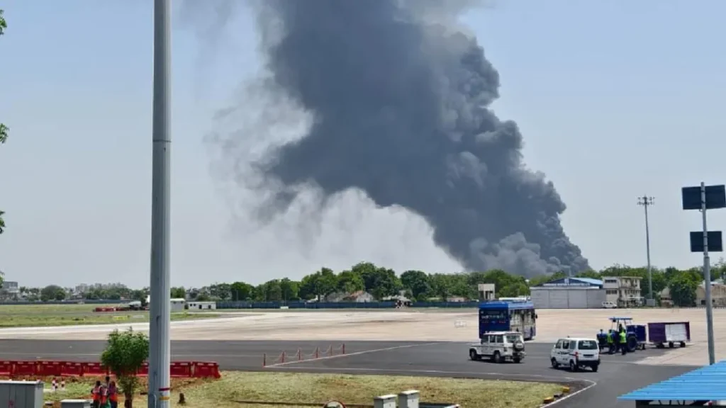 Air India Flight AI-171 Crashes Near Ahmedabad, 242 Feared Onboard