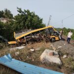 Children CRUSHED in School Bus — Horrendous Train Crash Shocks Tamil Nadu